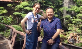 NSND Quốc Trượng và vợ.