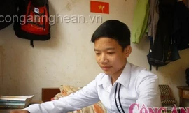 Cậu học sinh nghèo vượt khó