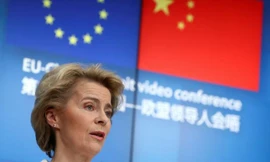Chủ tịch Ủy ban châu Âu Ursula von der Leyen. (Ảnh: Reuters)