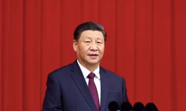 Ông Tâp Cận Bình phát biểu hôm 11/1. (Ảnh: Xinhua)