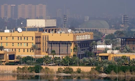 Đại sứ quán Mỹ tại Baghdad. (Ảnh: Reuters)