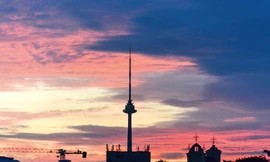 Thủ đô Vilnius của Lithuania. (Ảnh: Euobserver)