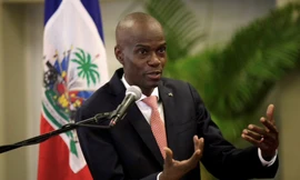 Tổng thống Haiti Jovenel Moise trong một dịp phát biểu. (Ảnh: Reuters)