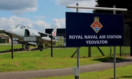 Căn cứ nơi phát hiện người phụ nữ đột nhập trái phép. (Ảnh: The Sun)