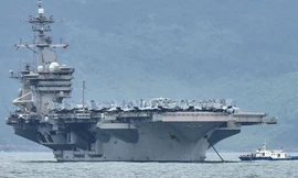 Tàu sây bay Mỹ USS Theodore Roosevelt. (Ảnh: US Navy)