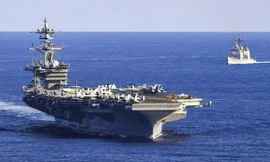 Trung Quốc đòi Mỹ dừng đưa tàu và máy bay chiến đấu đến Biển Đông. (Ảnh: US Navy)
