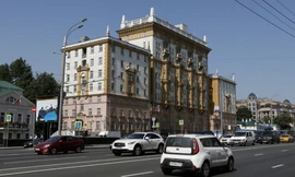 Toà nhà Đại sứ quán Mỹ ở Mátxcơva. (Ảnh: Reuters)