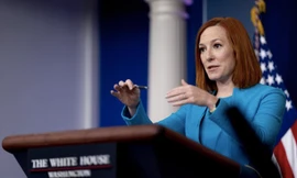 Thư ký báo chí Nhà Trắng Jen Psaki. (Ảnh: AP)