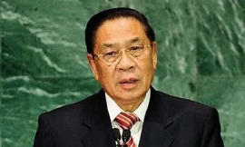 Nguyên Tổng bí thư, Chủ tịch nước Lào Choummaly Sayasone. (Ảnh: Alchetron)