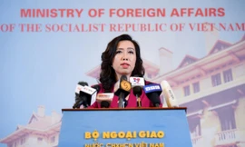 Bà Lê Thị Thu Hằng. (Ảnh: Mofa)