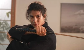 Paing Takhon trong một cảnh diễn 