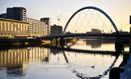 Địa điểm nơi diễn ra hội nghị khí hậu COP26 ở Scotland. (Ảnh: Reuters)