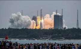 Trung Quốc cần công nghệ lò phản ứng hạt nhân để thực hiện các kế hoạch tham vọng trong vũ trụ. (Ảnh: Xinhua)