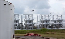 Các thùng chứa xăng dầu trong kho dự trữ của Mỹ. (Ảnh: Reuters)