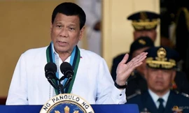 Tổng thống Philippines Rodrigo Duterte. (Ảnh: Reuters)