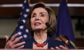 Chủ tịch Hạ viện Mỹ Nancy Pelosi. (Ảnh: Reuters)