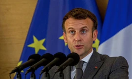 Tổng thống Pháp Emmanuel Macron. (Ảnh: Reuters)