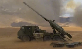 Pháo tự hành PCL-181 của quân đội Trung Quốc (Ảnh: PLA)