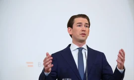 Ông Sebastian Kurz từ chức thủ tướng Áo. (Ảnh: Reuters)