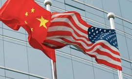 Quốc kỳ Trung Quốc và Mỹ