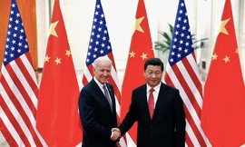 Ông Biden và ông Tập trong cuộc gặp năm 2013. (Ảnh: Reuters)