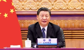 Chủ tịch Trung Quốc Tập Cận Bình. (Ảnh: Xinhua)