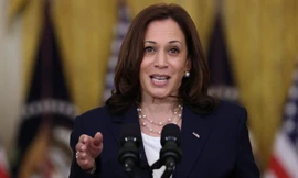 Phó Tổng thống Mỹ Kamala Harris. (Ảnh: Reuters)