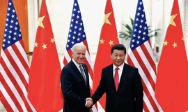 Ông Biden và ông Tập trong dịp gặp năm 2013. (Ảnh: Reuters)