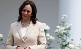 Phó Tổng thống Mỹ Kamala Harris. (Ảnh: Reuters)