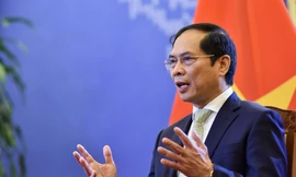 Bộ trưởng Ngoại giao Bùi Thanh Sơn. (Ảnh: Mofa)