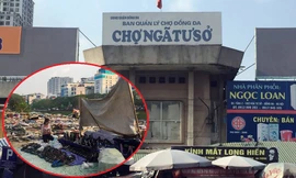 Xoá sổ chợ tạm Ngã Tư Sở