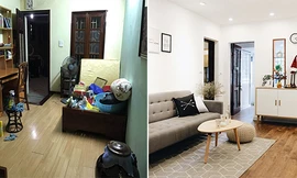 Căn hộ tập thể 30m2 đẹp như nhà mẫu với 100 triệu đồng cải tạo