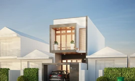 10 mẫu nhà ống 2 tầng đẹp giá trên 400 triệu đồng