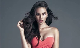 Vẻ đẹp lai của Catriona Gray. 