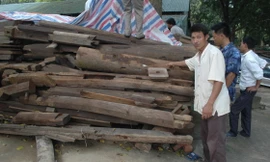 Di tích chùa Trăm gian, nay chỉ còn lại đống đổ nát