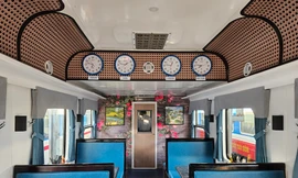 Bên trong tàu chất lượng cao Sài Gòn - Đà Nẵng vừa khai trương