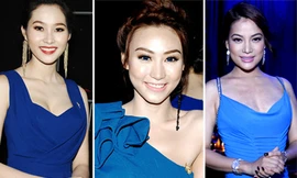 Mỹ nhân Việt 'mê mệt' màu xanh đại dương