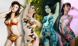 Body painting: Mong manh ranh giới nghệ thuật và khiêu dâm 