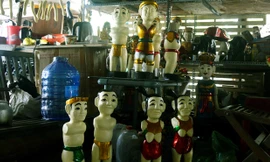 Những chú rối nước ngộ nghĩnh của ông Oánh.