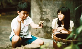 Thanh Mỹ và Trọng Khang trong “Tôi thấy hoa vàng trên cỏ xanh”.