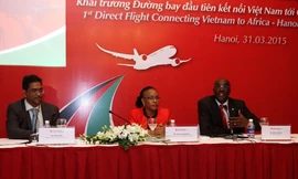 Kenya Ariways và sứ quán Kenya tại Hà Nội họp báo khai trương đường bay Hà Nội- Nairobi 