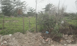 Chiếm dụng đất tại đường mới