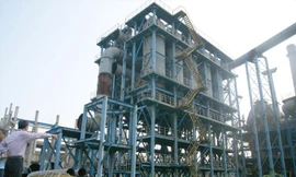 Dự án mở rộng Nhà máy gang thép Thái Nguyên, một trong các dự án tiêu tiền thuế của nhân dân lãng phí, kém hiệu quả. Ảnh: Phạm Thanh.