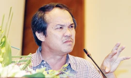 Phó chủ tịch VFF Ðoàn Nguyên Ðức từng bày tỏ hy vọng chỉ sau 4-5 năm bóng đá Việt Nam có thể bằng hoặc vượt Nhật Bản. Ảnh: VSI