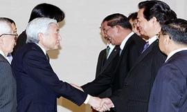 Nhật hoàng tiếp các nguyên thủ Tiểu vùng Mekong