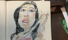 Tranh: Nguyễn Văn Hổ.