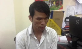 Nghi can Dũng bị công an tạm giữ để phục vụ điều tra. Ảnh: CA