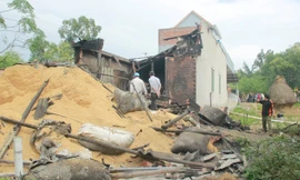 Hiện trường vụ nổ 