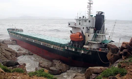 Công an làm rõ “nghĩa địa” tàu tại biển Quy Nhơn