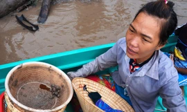 Huỳnh Thị Trang thay chồng đi Bãi Bồi kiếm tiền nuôi con khi chồng vướng vòng lao lý.